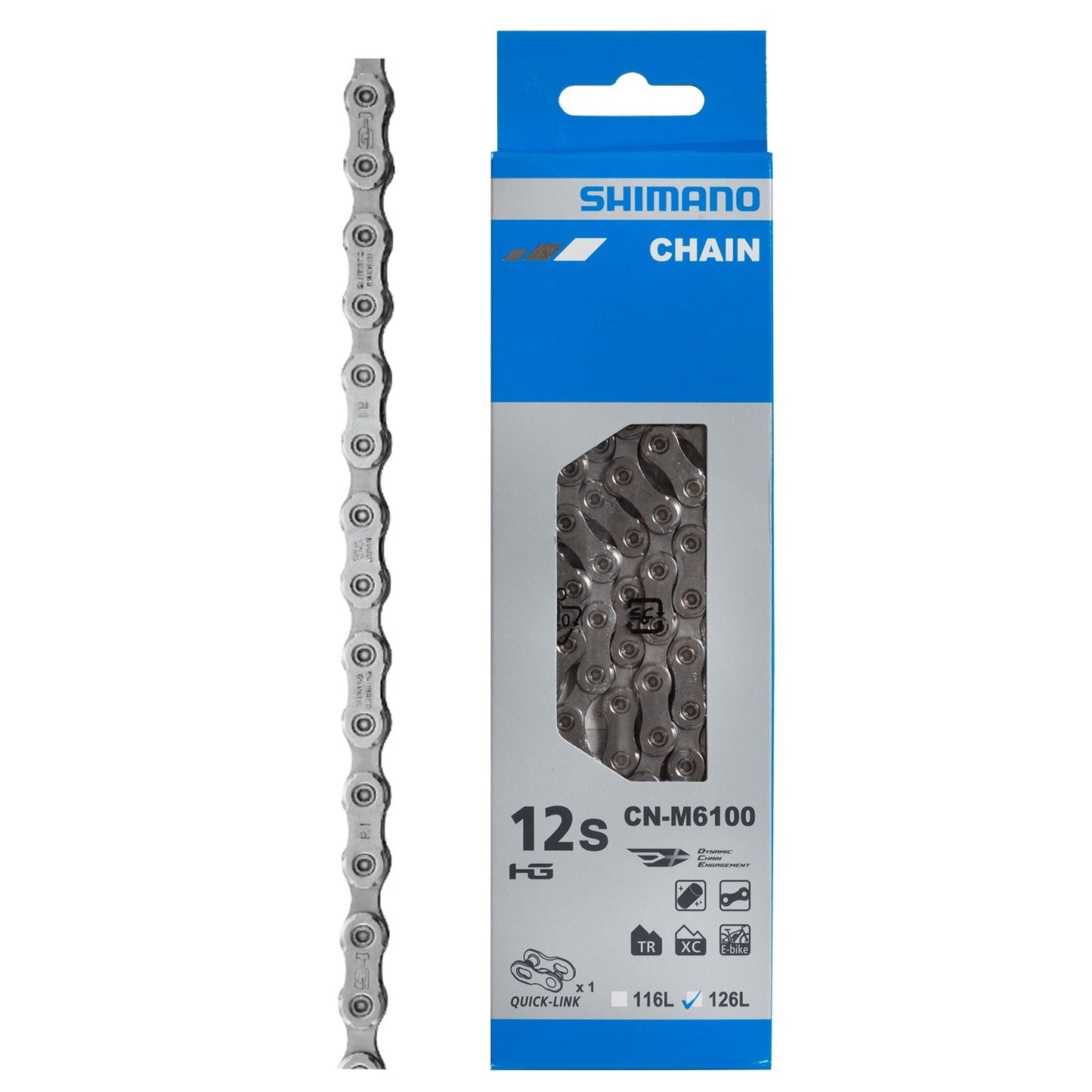 CADENA SHIMANO DEORE 12S CN-M6100 126LINKS