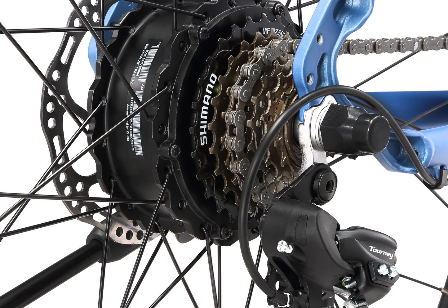 BICICLETA ELÉCTRICA FREEWAY ARO 29 AZUL