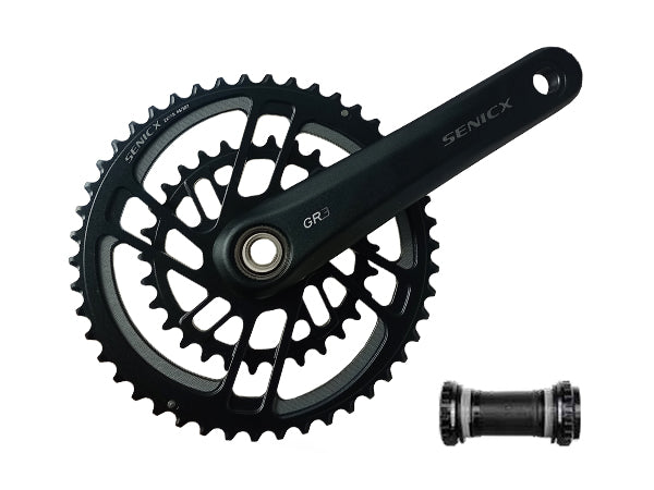 Volante SENICX Gravel GR3-B2, 12-11 Vel. 46/30x170mm