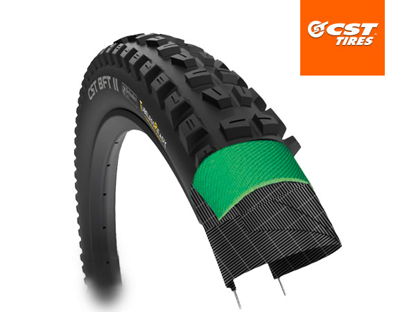 Neumatico CST Endurance BFT II, Tubeless, Doble Compuesto,60 TPI Black.