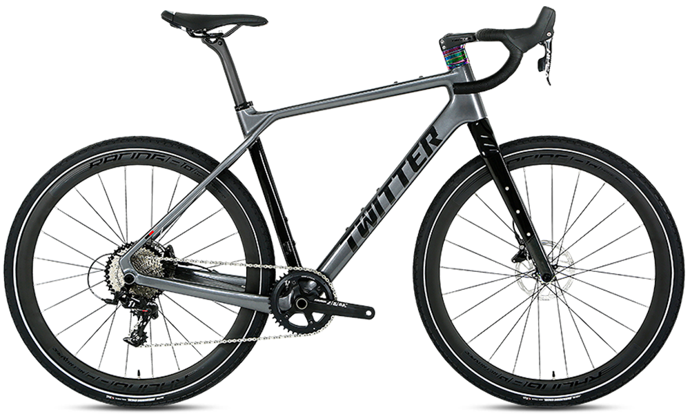 Bicicleta Twitter GRAVEL X, 2025 SHIMANO 105/R7020-22S